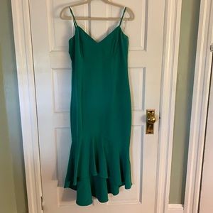 REVOLVE green flare dress